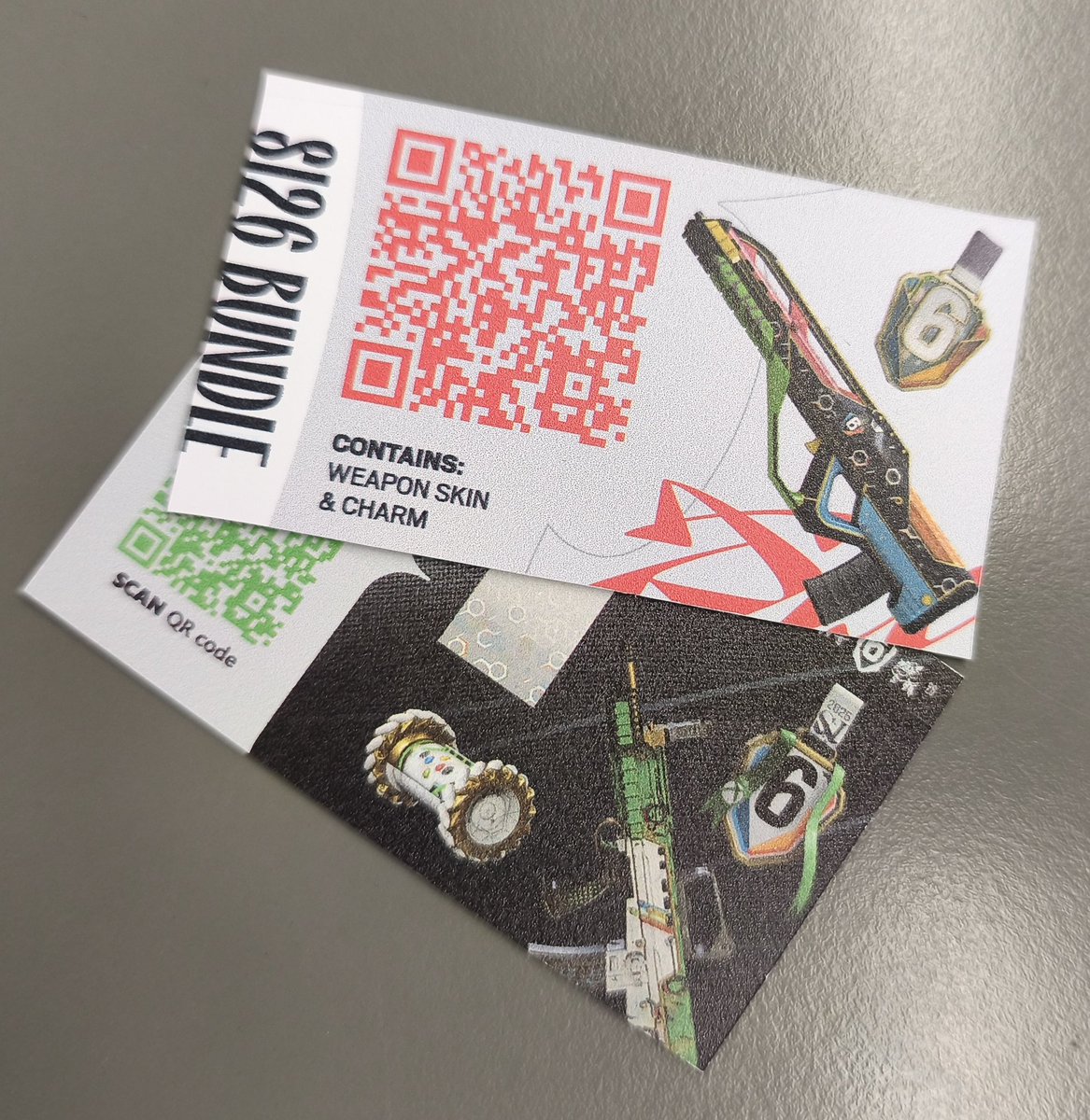 R6 SI 26 PARIS GIVEAWAY!

1 x SI26 WEAPON SKIN
1 x SI26 CHARM
1 x XBOX BUNDLE

❤️ like
✅ follow
🔁 retweet

The winner will be announced on Thursday.

GL! 🤞🏼