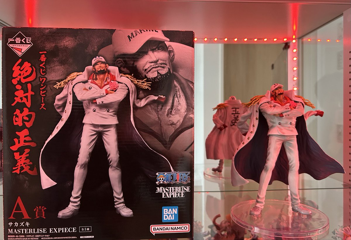 一番くじ ワンピース 絶対的正義 A賞 サカズキ MASTERLISE EXPIECE 一