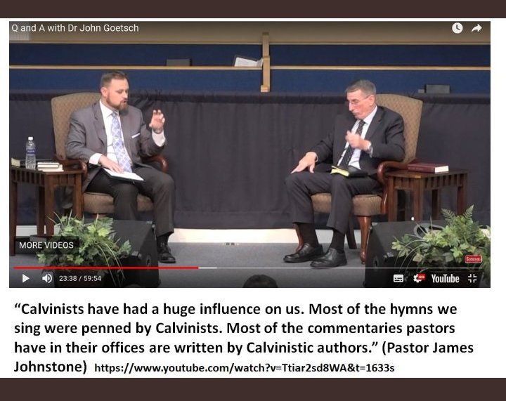 weecalvin1509's tweet image. He might well do. But (as you and I both know) the #realmeat is found in the exposition of Scriptures by the Calvinists. This is why our  Calvinist commentaries and sermon sets sit on the shelves of even the loudest shadow boxers in the IFB and elsewhere. #oldpaths