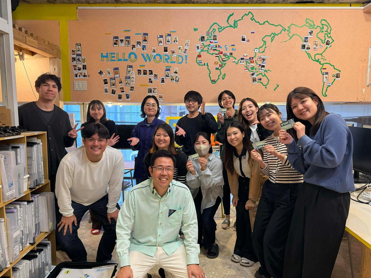 本日は"まちなか留学" や "WorldClassroom" を手掛ける、HelloWorld株式会社(inc.hello-world.city)の皆さまと、これからのグローバル人材について意見交換してまいりました。

貴重な機会をありがとうございました。