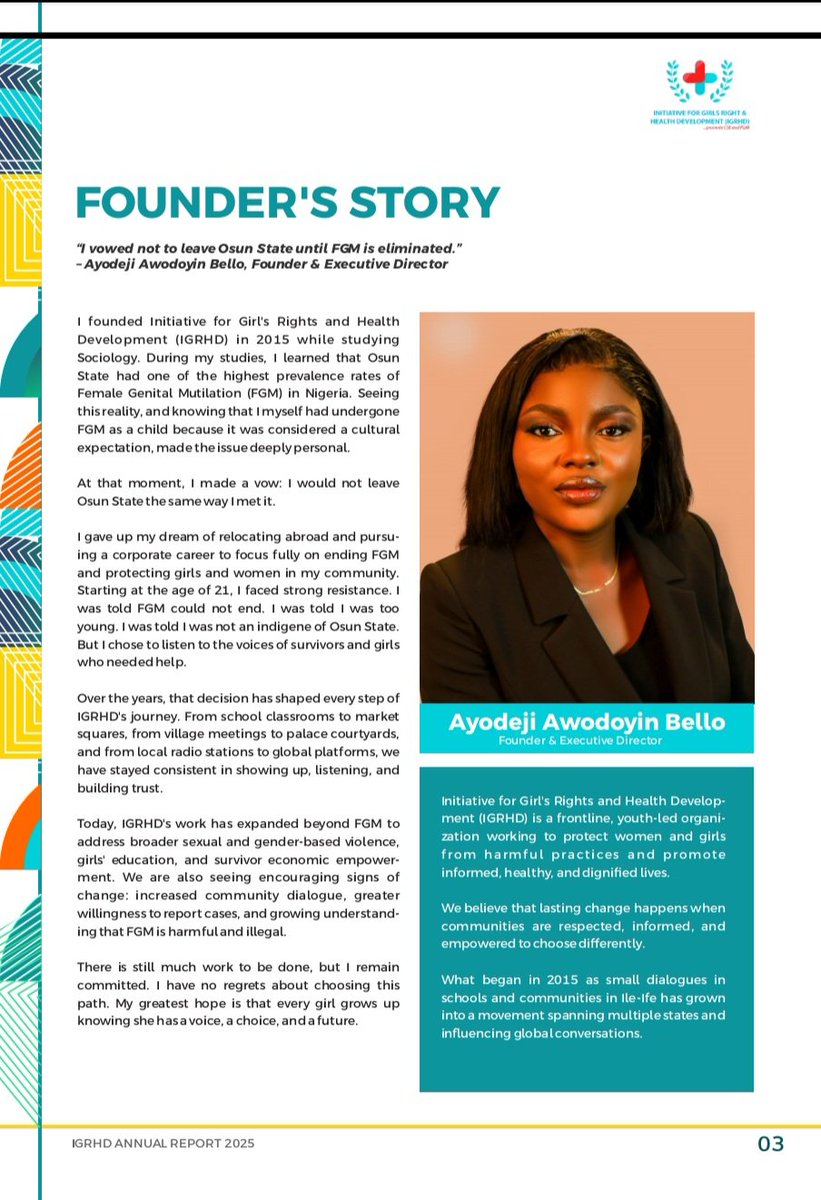 Initiative For Girls' Right and Health Development tweet media