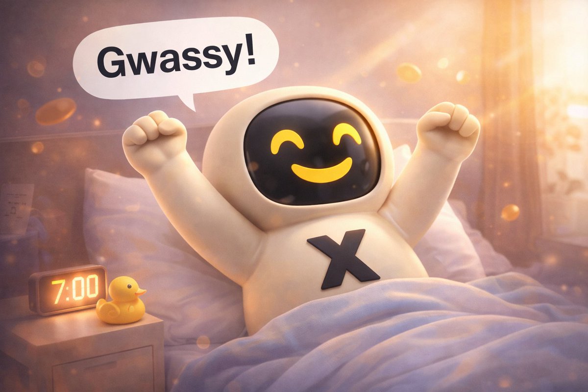 Gwassy.
Big day.