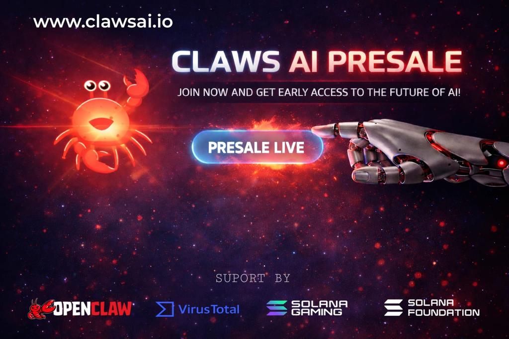 $CLAWS  PRESALE IS LIVE 

The future of AI on Solana powered by OpenClaw is here 
Don’t miss your early entry before launch!
Early believers win BIG 
Join now 👉 clawsai.io

 AIRDROP 1,000,000 $CLAWS — FREE for early supporters!

✅ How to Join:
1️⃣ Follow this