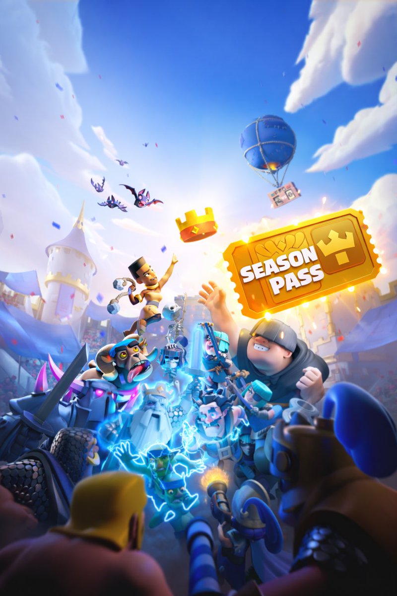 🚨 2x Season Pass Giveaway 🚨 

2 randomly selected people that have followed the steps below 👇 will be donated 1 pass each 😊

⏳ Ends in 72 HOURS

To enter:
❤️ Like &amp; 🔁 Repost
✅ Subscribe to youtube.com/@apukclashroya…
💬 Comment when done 

#clashroyale #giveaway #supercell