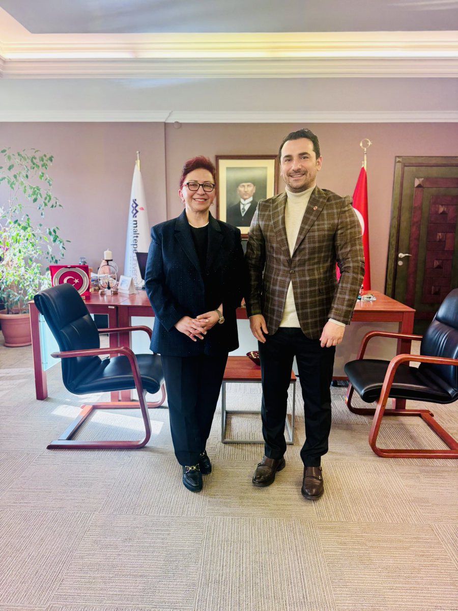 Maltepe Üniversitesi Rektörü Prof. Dr. Edibe Sözen’e gerçekleştirdiğimiz nazik ziyaret kapsamında; Genel Başkanımız Sayın Çağrı Avcu ve Yönetim Kurulu Üyelerimiz ile birlikte verimli bir görüşme gerçekleştirdik.