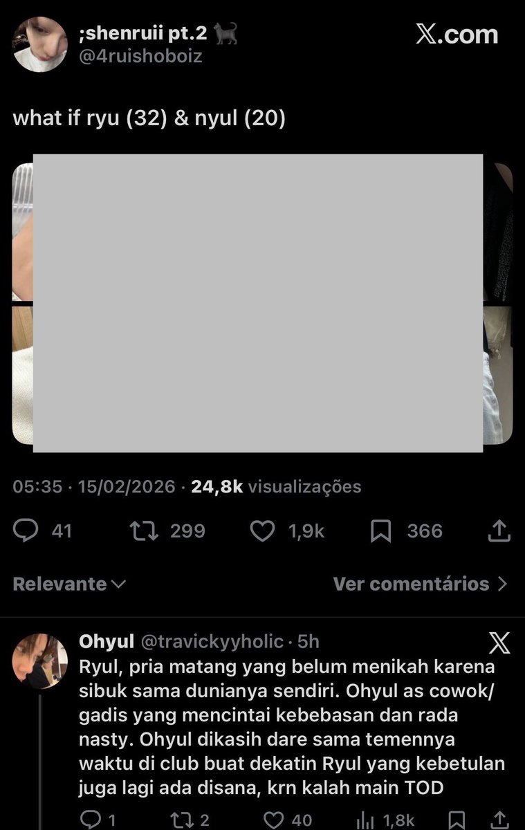 ⚠️ MASS REPORT AND BLOCK ⚠️

Public explicit content without warning and using artist’s real name in shipping narratives.

- Abuse &amp; Harassment > Targeted Harassment / Unwanted Sexual Content 

🔗 x.com/4ruishoboiz?s=…
🔗 x.com/yulyaumii?s=21…

‼️ REPORT MULTIPLE TIMES ‼️