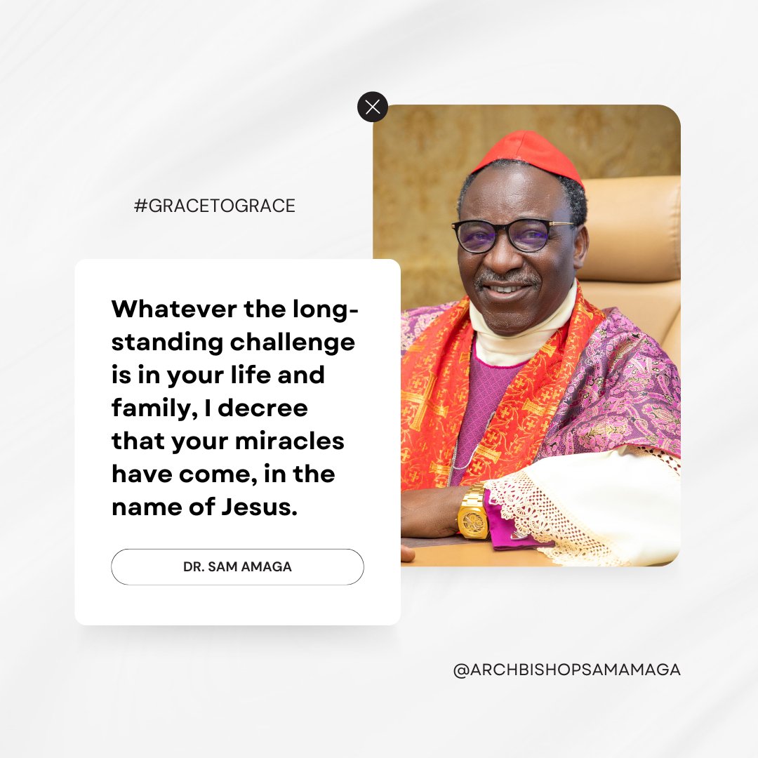 Whatever the long-standing challenge is in your life and family, I decree that your miracles have come, in the name of Jesus.