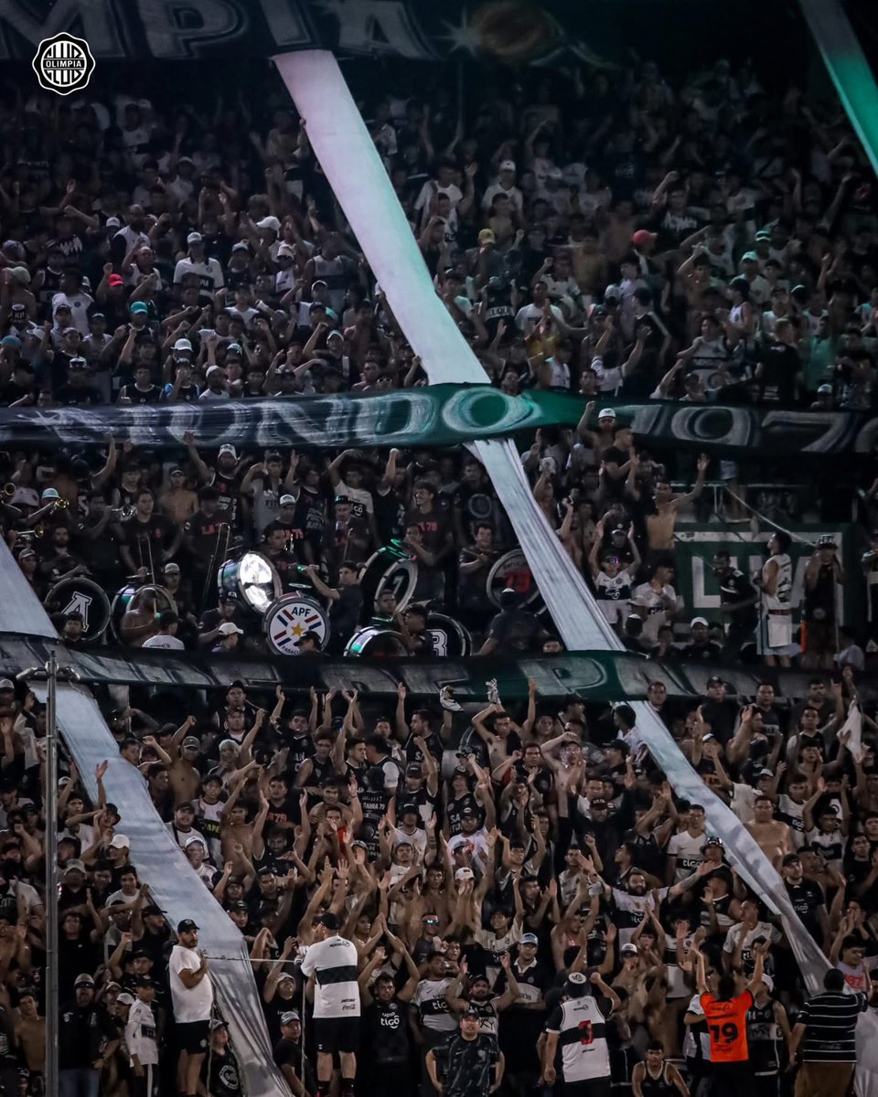 Este sábado cueste lo que cueste 

Vamos Olimpia Vamos La barra 

⚪️⚫️