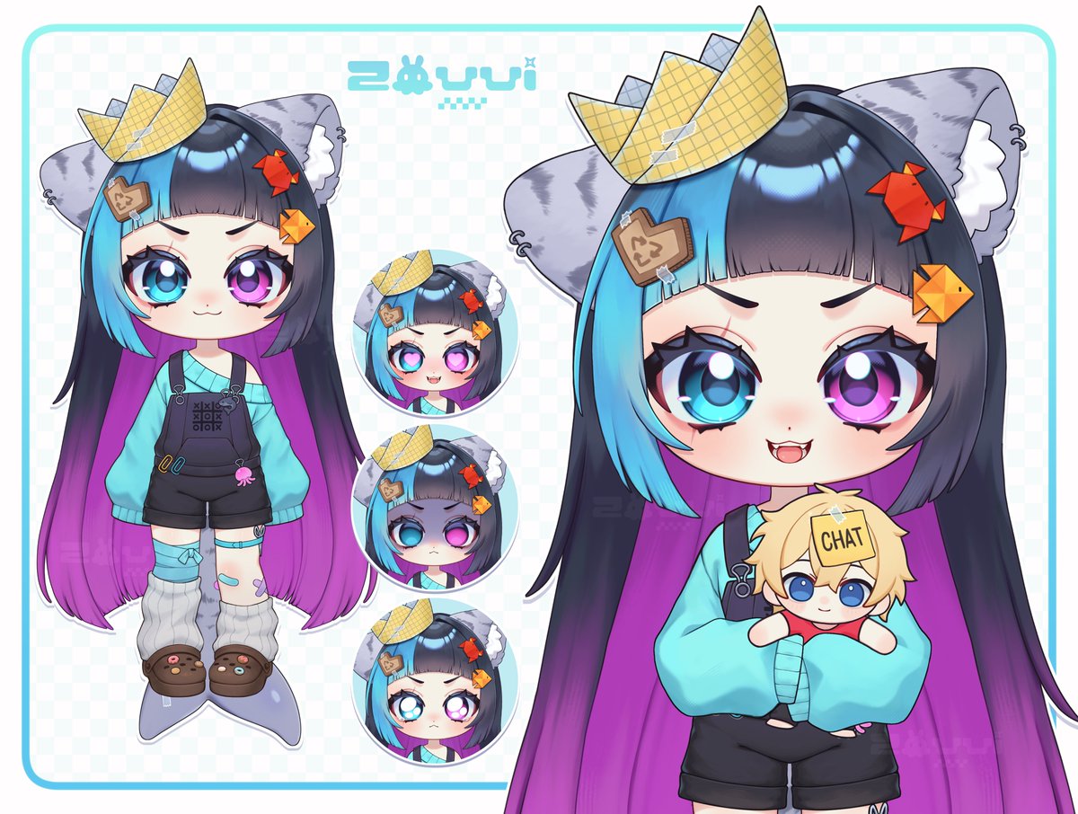 ╰─ Commission for  <a href="/Karmaliya/">Karma 🦈🌊🐅</a> 

⸝⸝ ↺ + ♡ are very appreciated    
#VGen #VGenComm   
─── ⋆⋅☆⋅⋆ ──