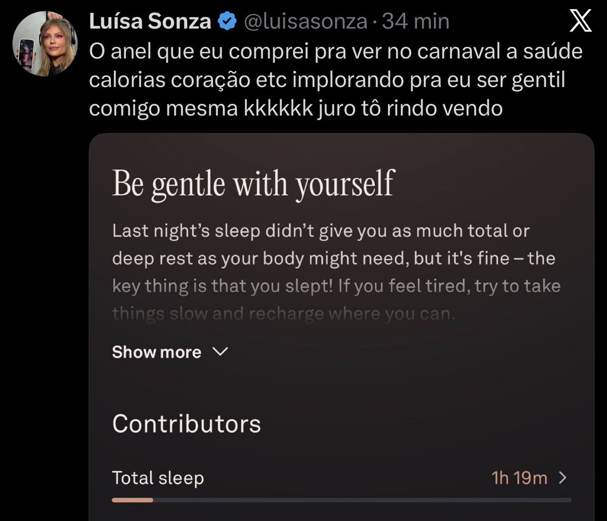 até que é compreensível