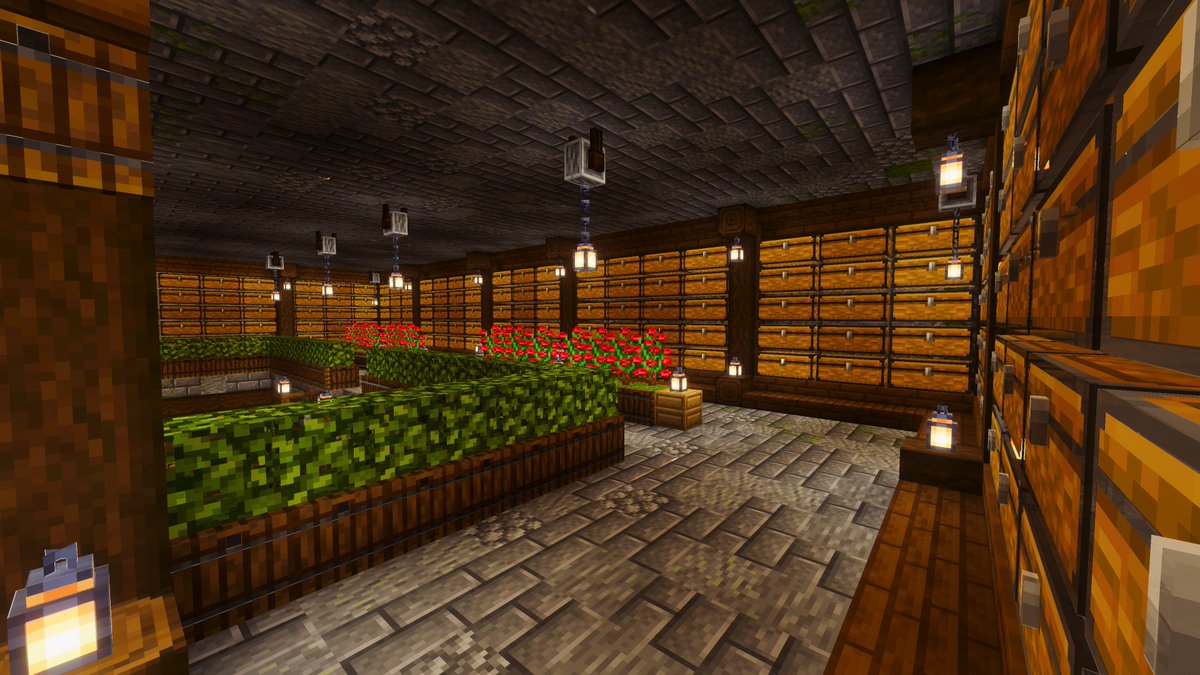 Moja__TW's tweet photo. 地下の倉庫

#J鯖 #Minecraft https://t.co/hZM24WacLf