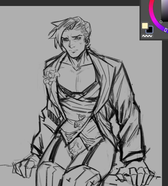 Been prepping for Lunar New Year lately, so I haven’t drawn much…
What do you think I should put on Gambit’s chest?