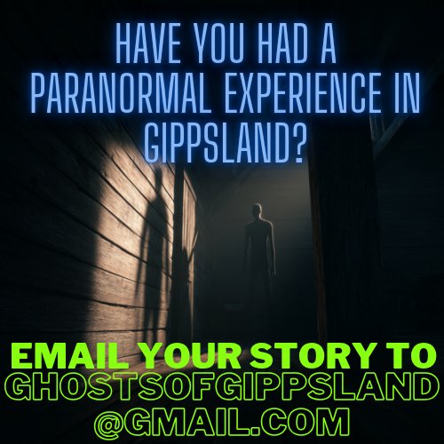 Have you had a paranormal encounter in Gippsland? We'd love to re-tell your encounter for our podcast. If you are open to us telling your story, send us an email to ghostsofgippsland@gmail.com or message us on our social media channels.

#Gippsland #podcast  #paranormal