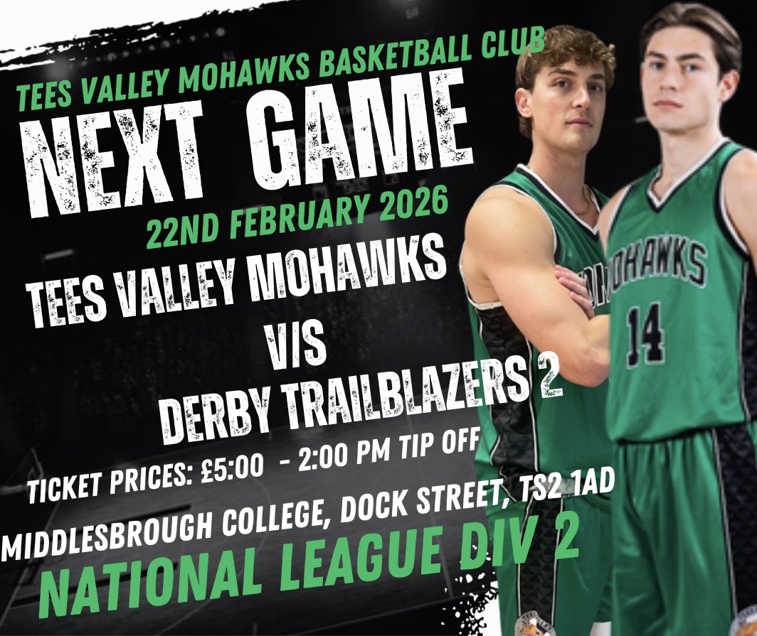 Tees Valley Mohawks tweet media