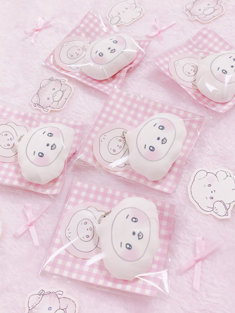 ふぞろいな むむたんまん キーホルダーなのだ🍥

 #コミティア155  #COMITIA155