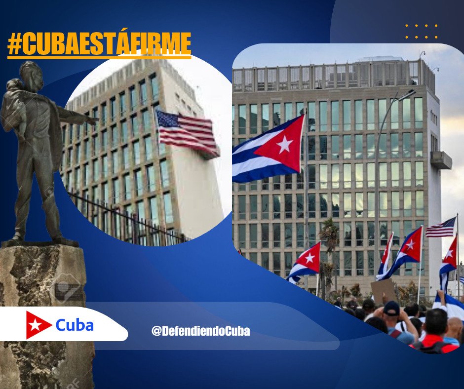 #LunesConMarx Antimperialista: La crueldad no es un defecto del sistema, es su característica principal. Nuestra lucha no se detiene y la soberanía 🇨🇺 seguirá siendo una afrenta  a la hegemonía de EE.UU.👇

‼️Abajo el imperialismo yanqui‼️

#CubaEstáFirme👊
#DefendiendoCuba🇨🇺💪❤️