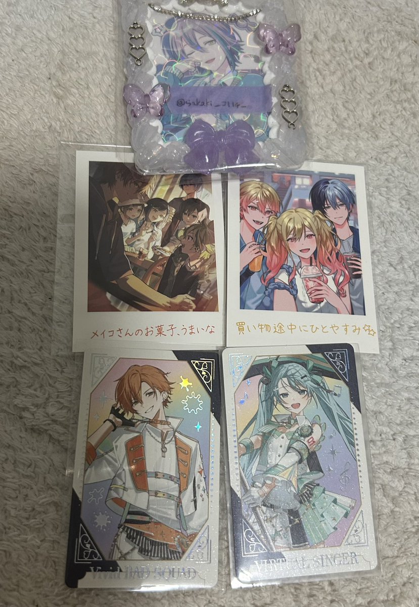 交換】 プロセカ エピカ 箔押し 譲)画像1～3 求)画像4 画像1枚目は最