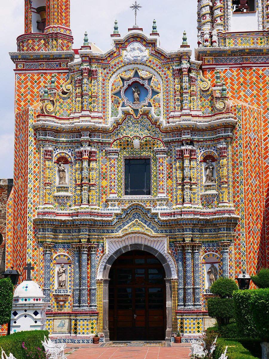 Many great architectural traditions were originally colourful and then became monochrome, apparently because canonical buildings that had lost their paint were mistakenly thought to have always been thus. This seems to be true of Classical and Gothic architecture. 

This makes me