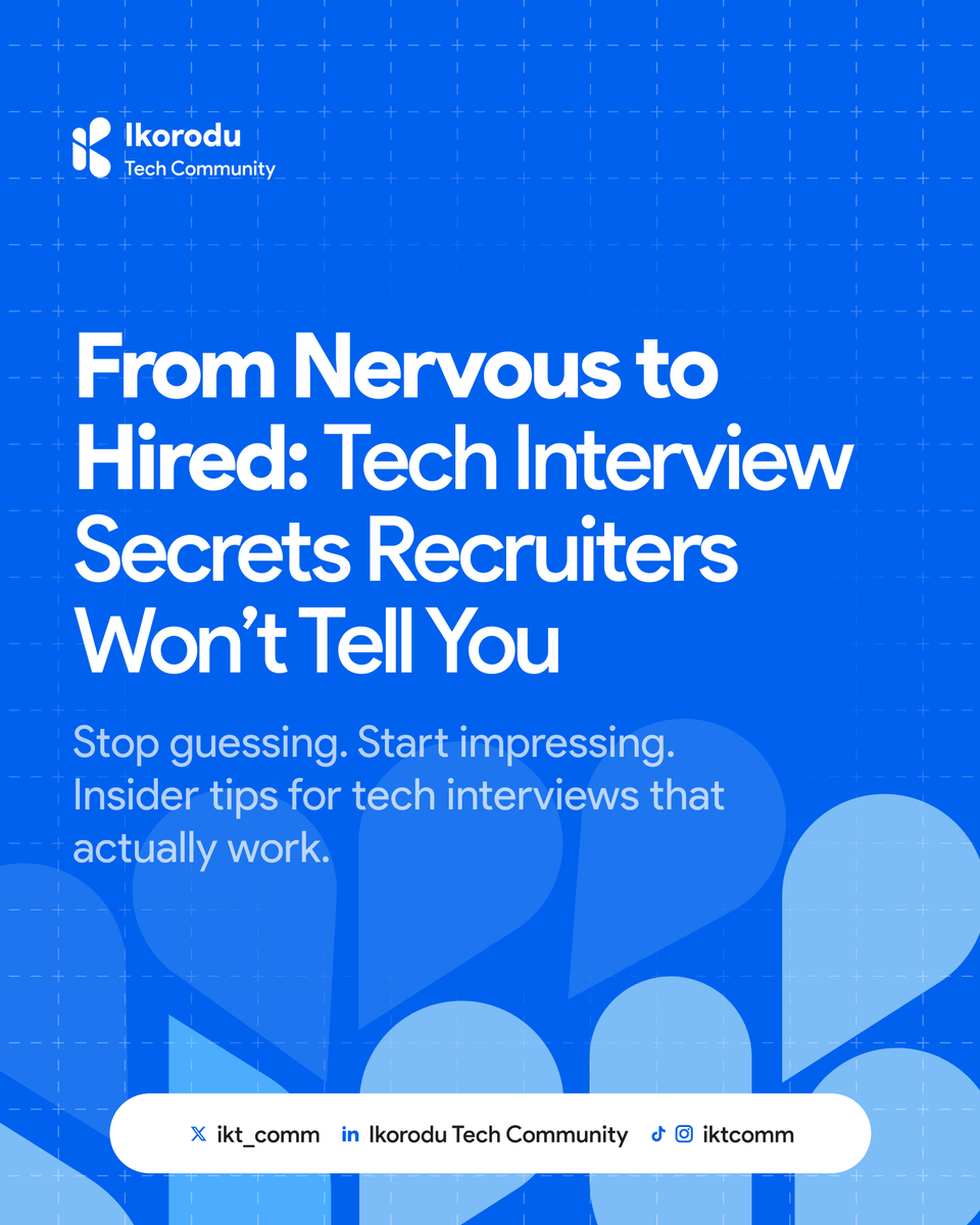 Ikorodu tech community tweet media