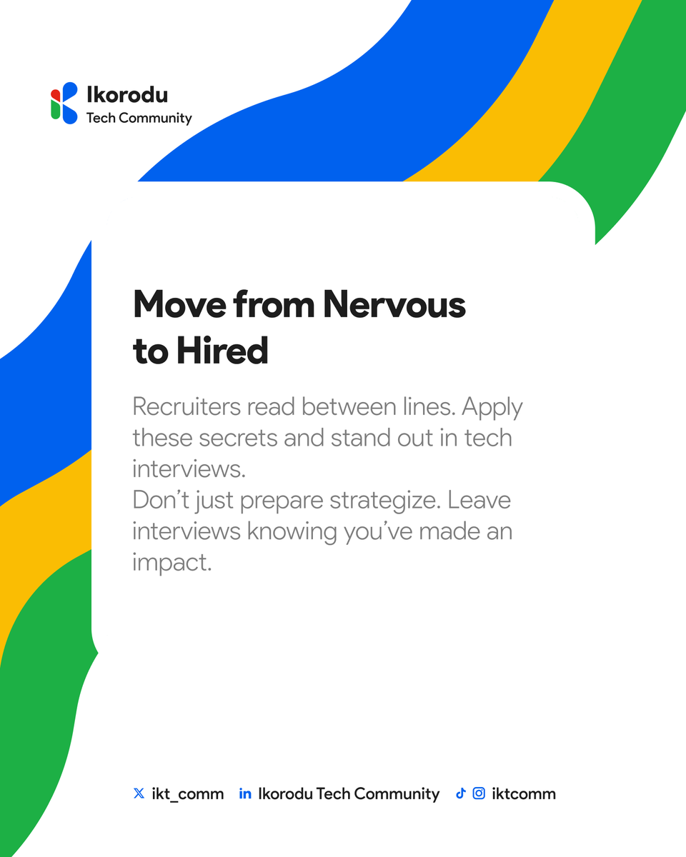 Ikorodu tech community tweet media