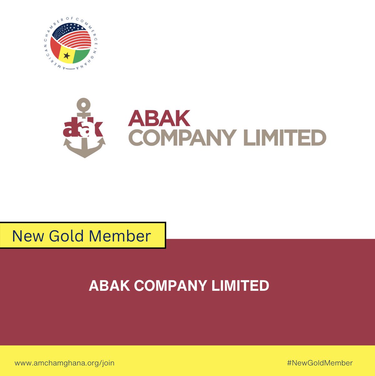 We are thrilled to welcome Abak Company Limited as our newest Gold Member of AmCham Ghana! Abak is a key importer of frozen poultry and beef products, and we look forward to working together to strengthen Ghana’s food supply and expand U.S.–Ghana trade.
Learn more: