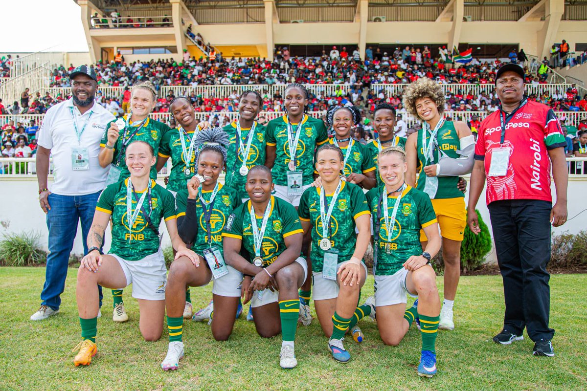 Image for the Tweet beginning: Silver with pride. South Africa