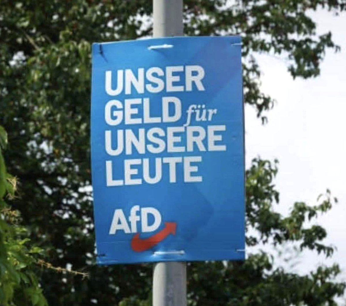 Na, für die Realsatire tauch' sogar ich mal kurz aus der Versenkung auf😔 #AfD