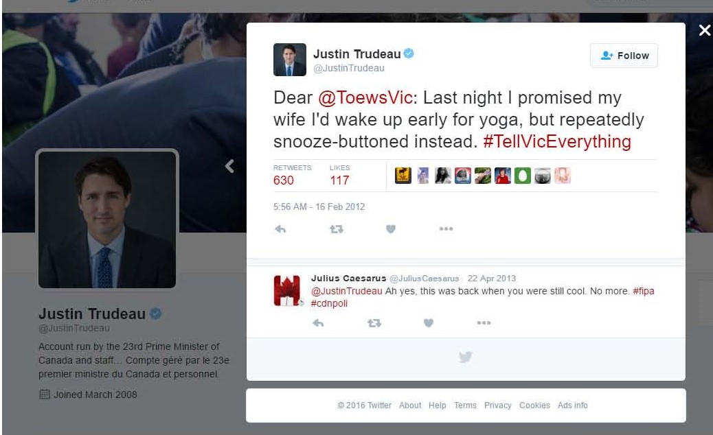 Within 24 hours of creating the #TellVicEverything hashtag in 2012, it was trending at #2 worldwide.