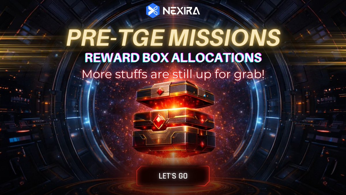 JUnio34456's tweet photo. I’ve been following Nexira for a while now, and their latest Airdrop Campaign is top-tier. 📈 Honest work for honest rewards. Let’s get that TGE hype going! 🔥 #NexiraDAEP #Web3Gaming $NEXI
#NexiraPreTGE
https://t.co/UCIQ0ayVrR https://t.co/ivdJhVyXBf