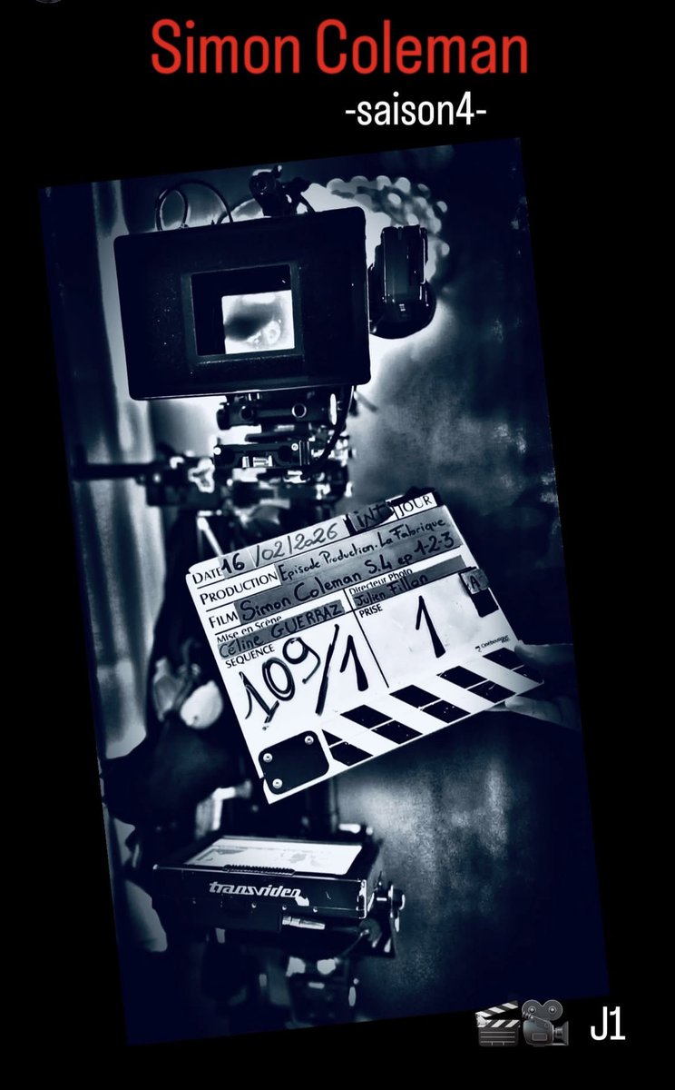 Début de tournage pour Simon Coleman et sa 4 eme saison , 6 x 52 mns et c est toujours sur France 2 <a href="/FranceTV/">France tv</a> #tinivelli #flaviepean #episodeprod ❤️❤️