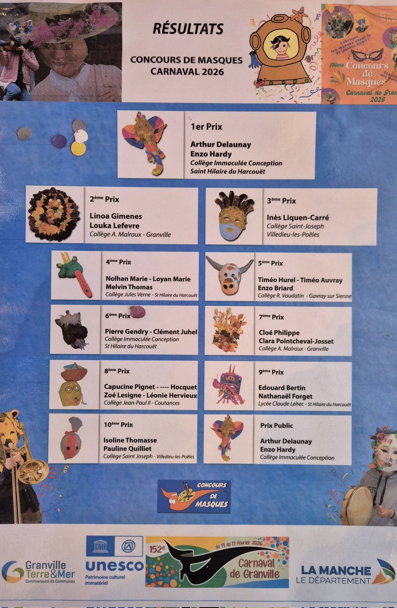 Carnaval Granville tweet media