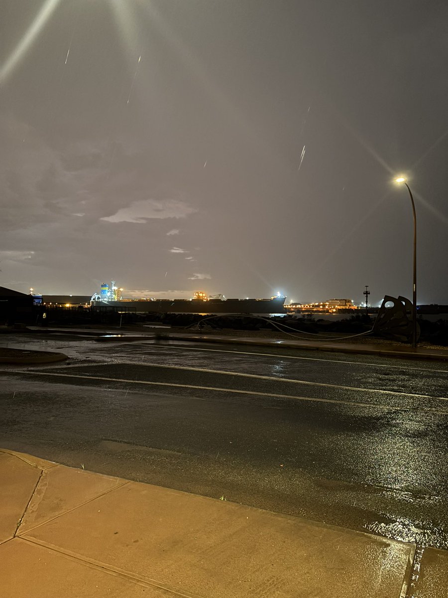 Capt_Chronicles's tweet image. Mount Hedland loading Mineral Iron ore at a BHP terminal in Hedland , this ship is probably LNG powered as well!!

Further do notice the red and the green buoys , these are for guiding the ships into ports , these represent safe water within them , meaning apt depth of water for
