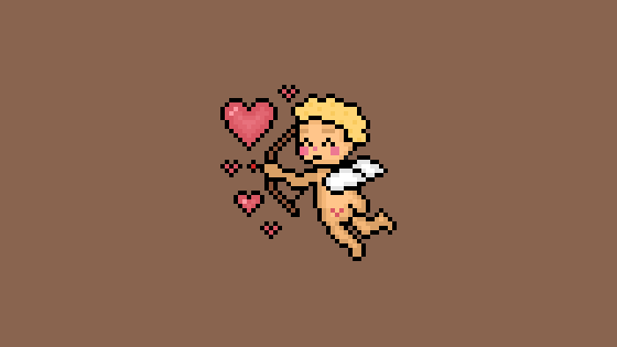 The wonderful <a href="/squesti0nmark/">S?</a> made the adorable Cupid badge for our current event!

The badge did get a slight tweak; turns out even Cupid has dress codes, but at least he got to keep his heart!

We love it both ways.