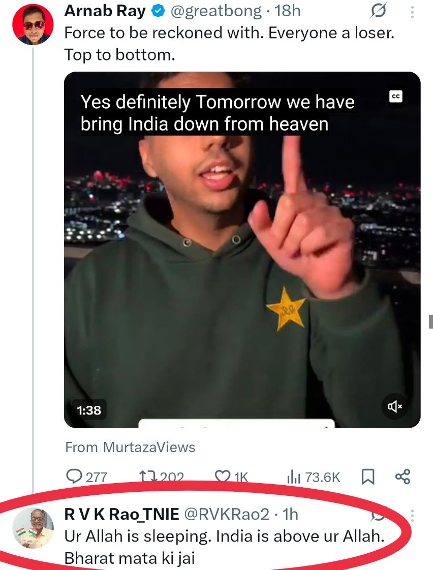 Here is a Photo Journalist of <a href="/XpressHyderabad/">TNIE Telangana</a>  Using Derogatory Remarks Hurting the Sentiments of Muslims hope <a href="/hydcitypolice/">Hyderabad City Police</a> <a href="/CPHydCity/">CP Hyderabad City Police</a> take action on such people <a href="/zoo_bear/">Mohammed Zubair</a> <a href="/asadowaisi/">Asaduddin Owaisi</a> <a href="/santwana99/">santwanabhattacharya</a> .