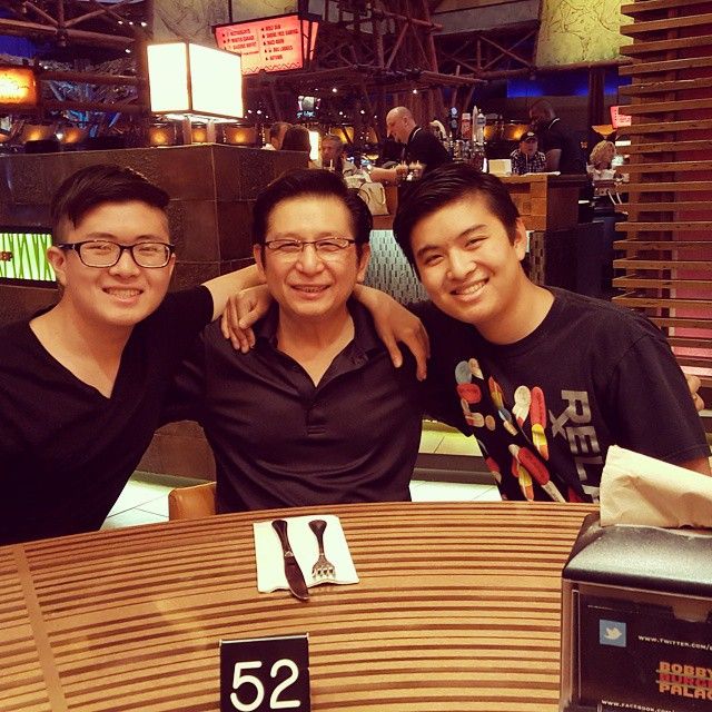 Matau32's tweet photo. My bro, my dad, and me https://t.co/cOoEqz7qvR