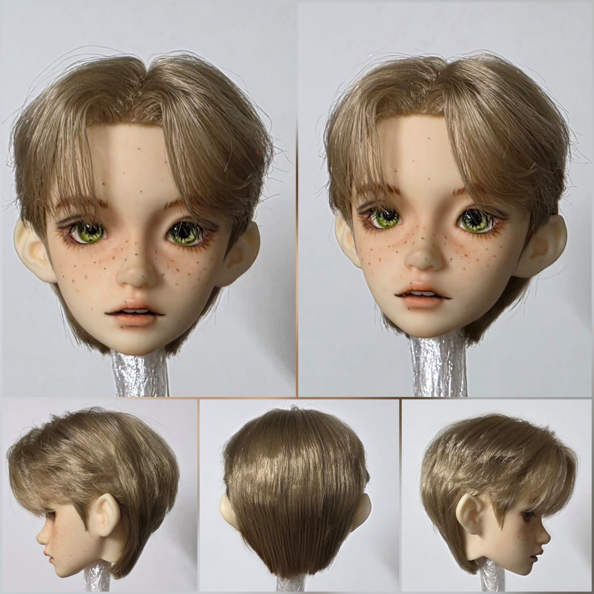도휘 ( 헤드둘레  17cm ) 
숏컷 금발 하나 남아있습니다 

운미포  7.8 
택비 0.4 
witchform.com/deposit_form/9…

#트인덕장터