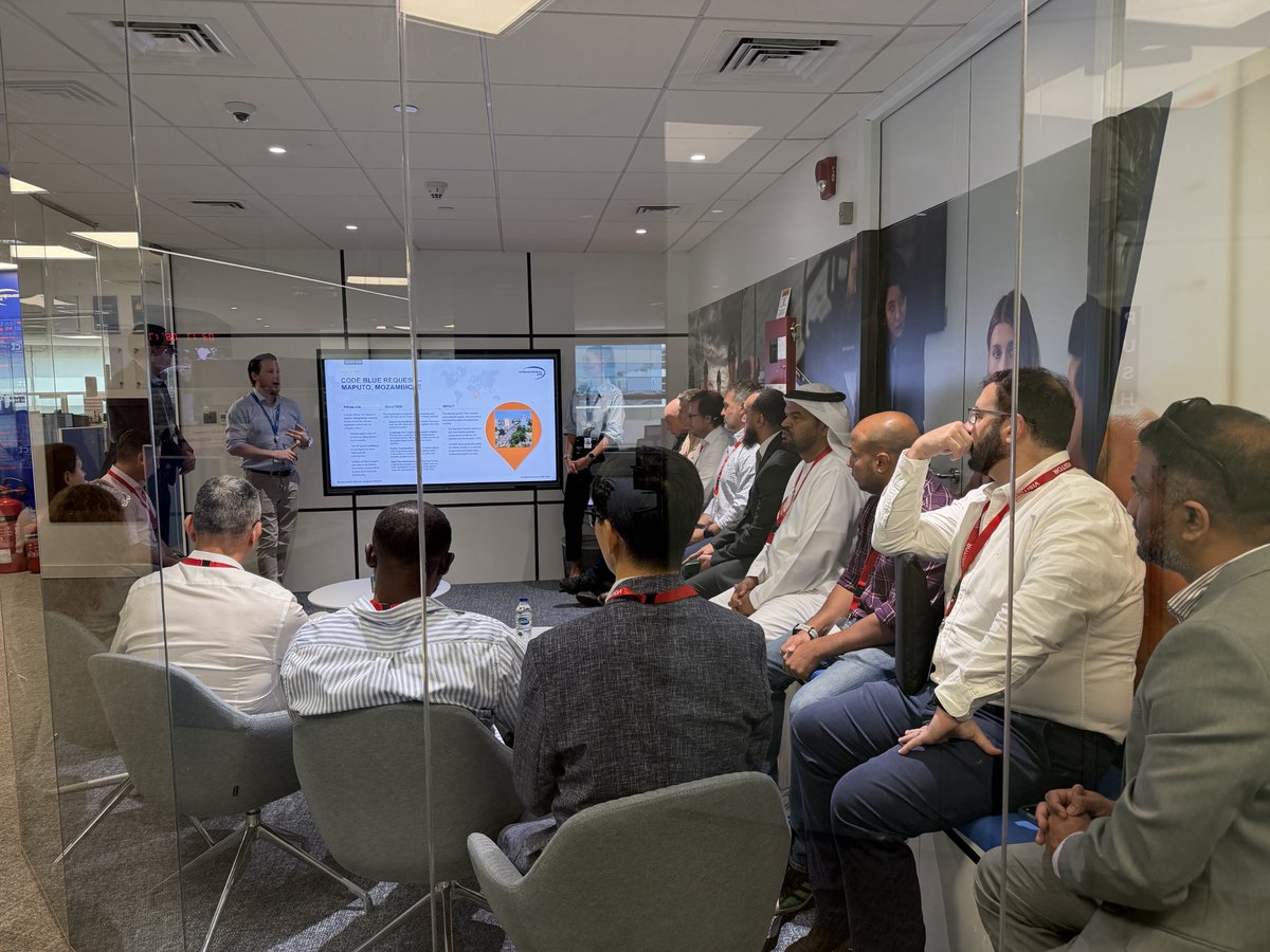 International SOS tweet media