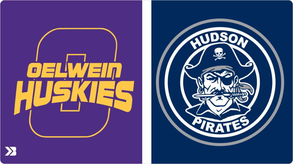 Boys Basketball (Varsity) Game Day! - Check out the event preview for the The Oelwein Huskies vs The Hudson Pirates. It starts at 7:00 PM and is at Hudson High School. gobound.com/ia/ihsaa/boysb…