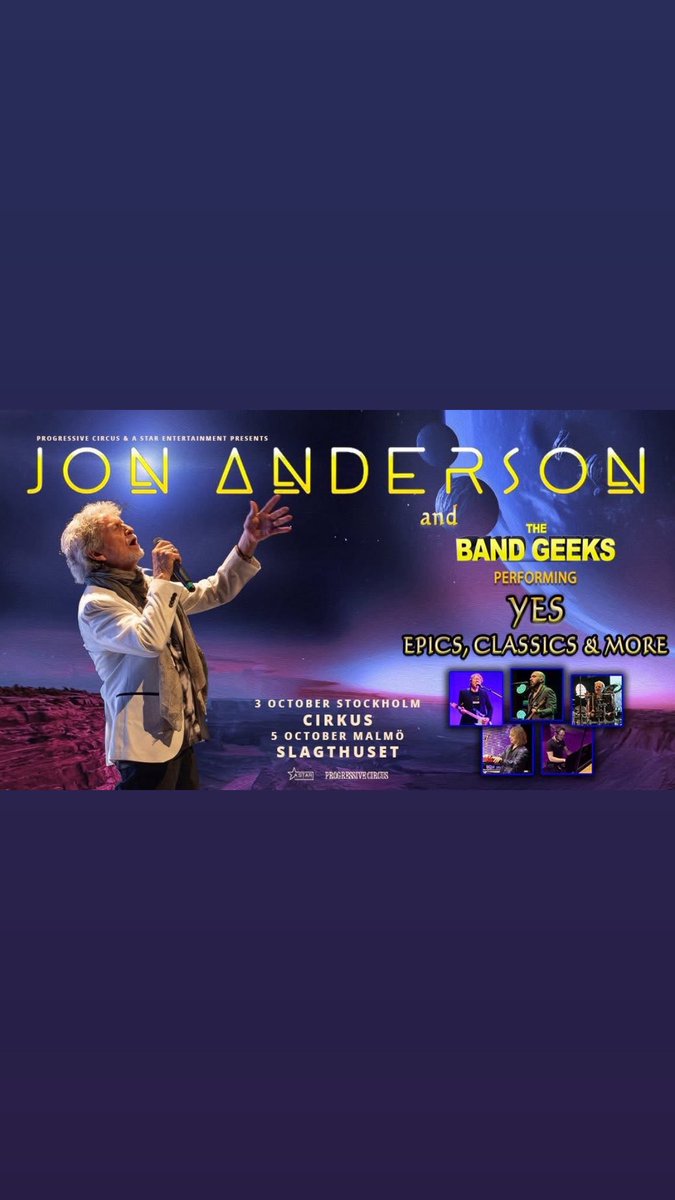 Jon Anderson YES Epics & Classics tweet media