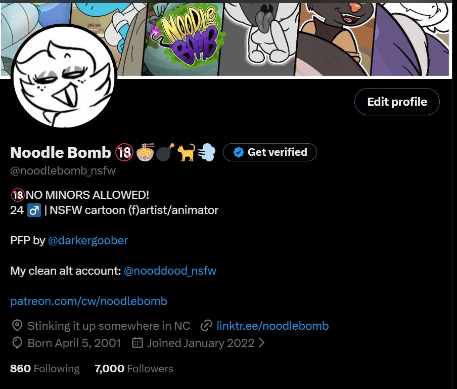 Noodle Bomb 🔞🍜💣🐈💨 tweet media