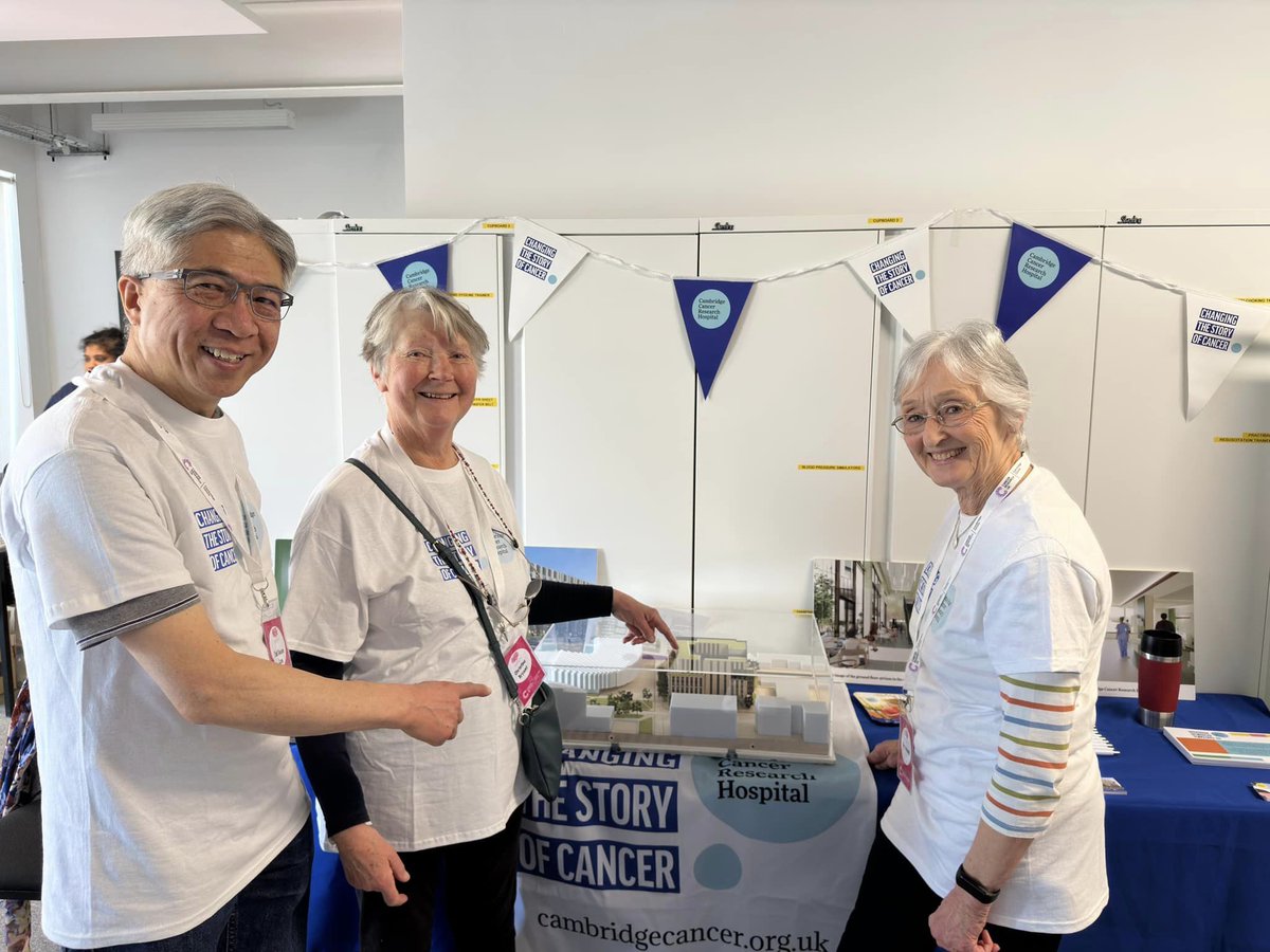 Cambridge Cancer Research Hospital tweet media
