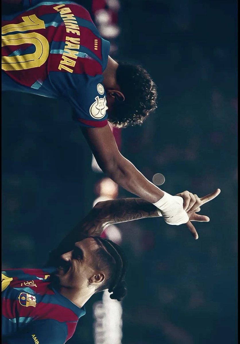 Hoy solo pido una cosa: Un gol de Raphinha a pase de Lamine, o un gol de Lamine a pase de Raphinha.

Y luego…