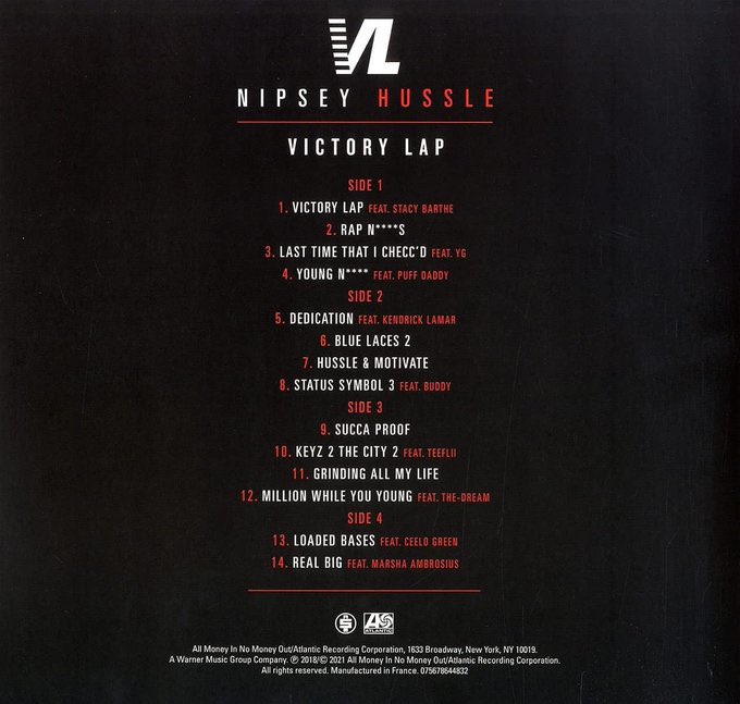 HussleForever's tweet image. 8 years ago today Nipsey releases his first studio album #VictoryLap 🏁

“Victory Lap is more personal than business. As a human the album was about me looking back and reflecting, appreciating how this journey has been inspiring to me and I’m standing in my own shoes” - Nipsey
