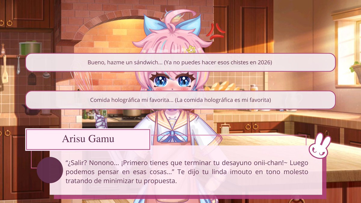 ¡Antes deberás terminar tu desayuno! 🩷✨

Invitaste para #SanValentin a nuestra querida <a href="/ArisuGamu/">Arisu Gamu アリス ガム ⚙️🍬【 LEP 】</a> y ella bueno... No se negó pero quiere que antes estés bien alimentado ÒwÓ 🩷🩷🩷

 ¿Le pedirás un sándwich de una manera no válida en 2026 ó mejor disfrutarás de la comida? >:3