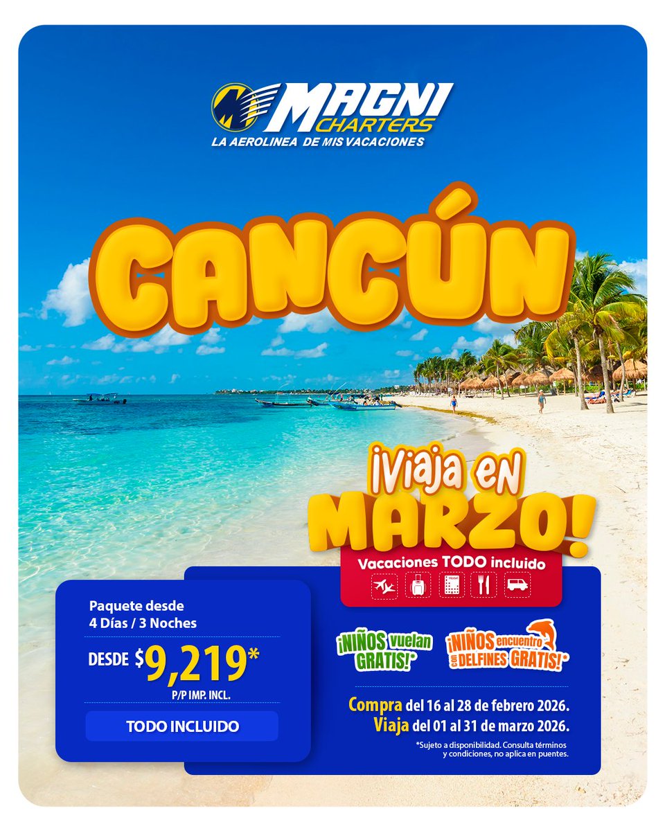 Magnicharters tweet media