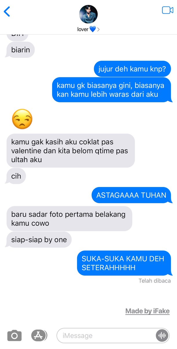 faiecoeur's tweet photo. #bluepion; "aku bisa berantem" bf, "suka-suka kamu deh" gf https://t.co/GpRw5riwMm