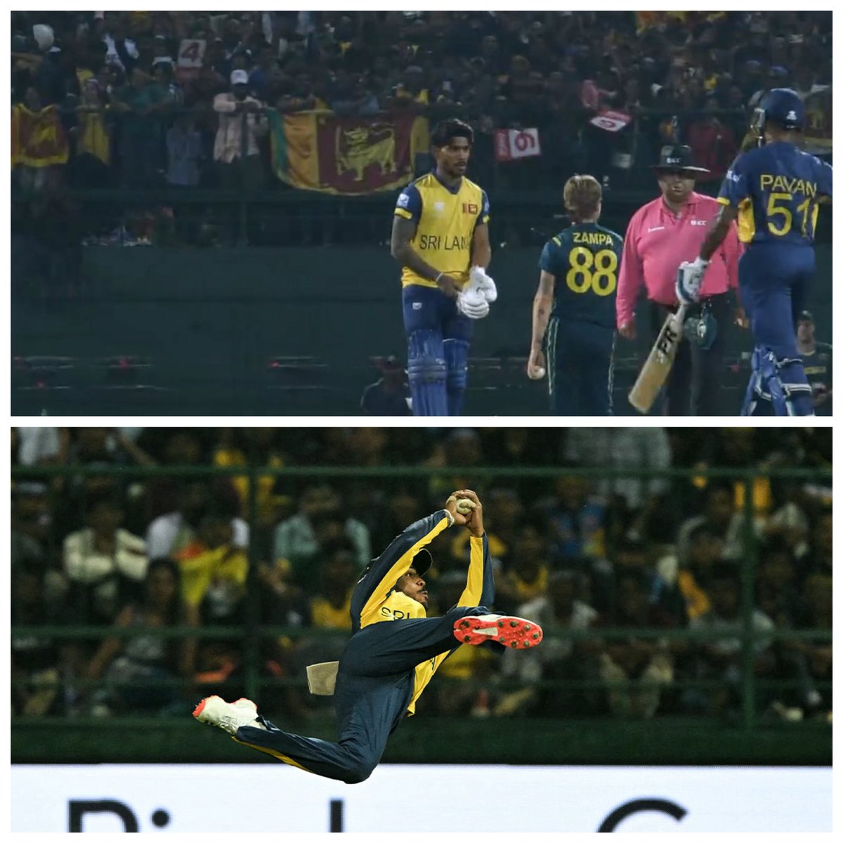 Take a bow Nissanka 👏👏
Take a bow Sri Lanka 👏👏
What crowd. What atmosphere. What a run chase! #SLvAUS #T20WorldCup