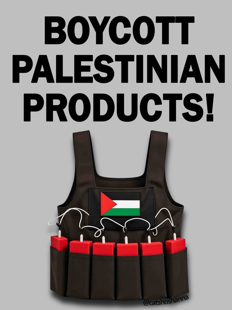Boycott Palestinian products 🇵🇸🍉
