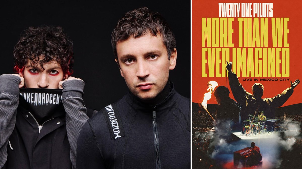 Twenty One Pilots director Mark Eshleman talks making their new concert film 'More Than We Ever Imagined', recorded live in Mexico City

Watch: youtube.com/watch?v=8hvLUF…