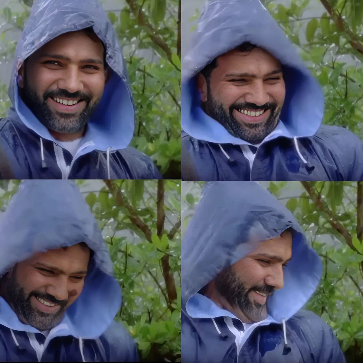 sagarcasm's tweet photo. Rohit Sharma watching Australia's condition https://t.co/ZU0Cu9AEHT